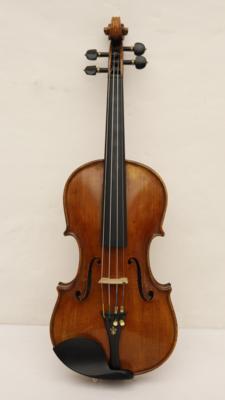 Eine französische Geige - Musikinstrumente, historische Unterhaltungstechnik und Schallplatten