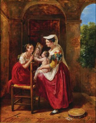 Antoinette Cécile Hortense Haudebourt-Lescot - 19th Century Paintings