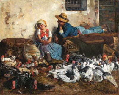 Luigi Serena - 19th Century Paintings