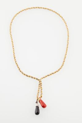 Korallen Onyx Halskette - Jewellery