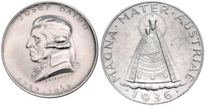 1. Republik/Ständestaat - Coins and medals