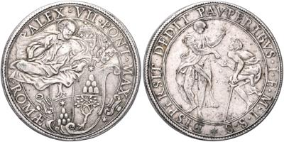 Alexander VII. 1655-1667 - Coins and medals