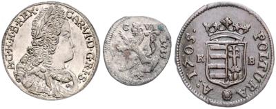 Josef I./Karl VI - Coins and medals