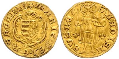 Maria 1382-1387 GOLD - Coins and medals