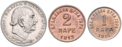 Montenegro - Coins and medals