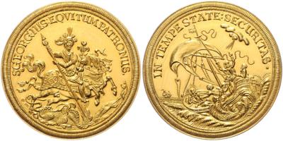 St. Georgsmedaille GOLD - Coins and medals