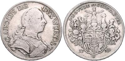 Württemberg, Karl Eugen 1744-1793 - Coins and medals