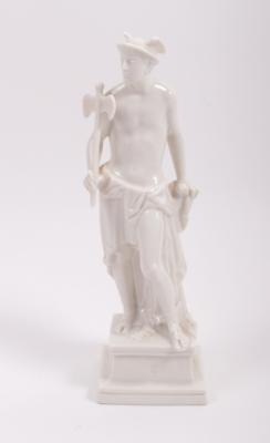 NYMPHENBURG Porzellanfigur "Merkur" - Kunst, Antiquitäten und Schmuck