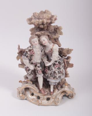 Porzellanfigurengruppe "Liebespaar" - Kunst, Antiquitäten und Schmuck