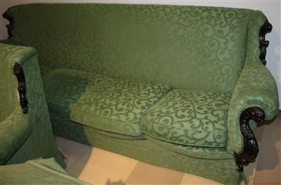 4- sitziges Neobarock- Sofa, - Kunst, Antiquitäten und Möbel