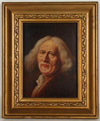 Balthasar Denner Nachahmer Herrenportrait, - Kunst, Antiquitäten und Möbel