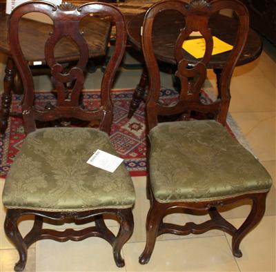 Paar provinzielle Sessel originale Gestelle aus dem 18 JH, - Arte e antiquariato