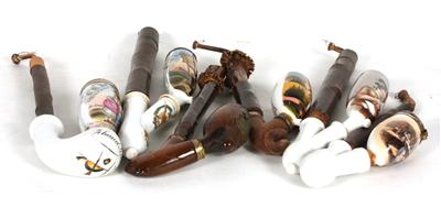 6 Tabakspfeifen, - Weihnachtsauktion Kunst,  Antiquitäten und Möbel