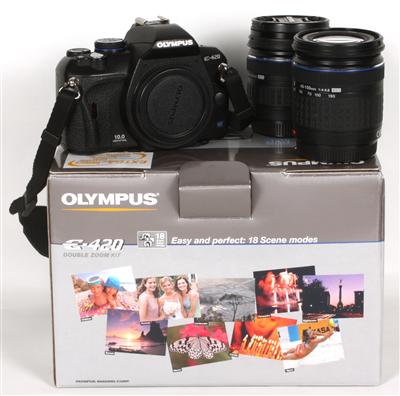 Digitalkamera Olympus E 420 1 Objektiv 14-42 mm, - Arte e antiquariato