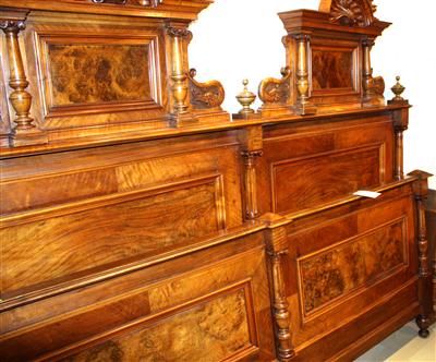 Doppelbett, - Antiques and art