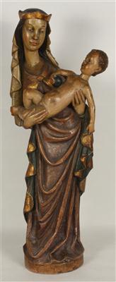 Madonna mit Kind, - Kunst, Antiquitäten und Möbel