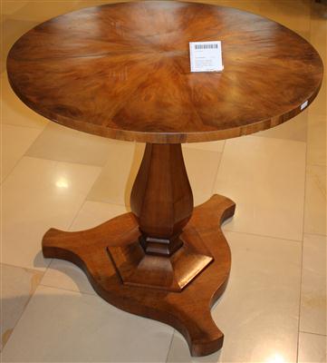 Runder Tisch im Biedermeier Stil, - Kunst, Antiquitäten und Möbel