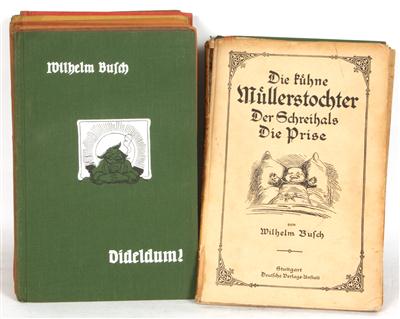 Wilhelm Busch 14 Bände, - Kunst, Antiquitäten und Möbel