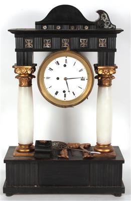 Biedermeier Portaluhr - Kunst, Antiquitäten und Möbel