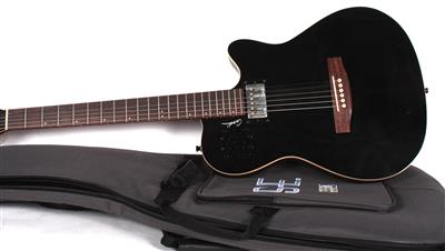 E-Gitarre GODIN A6 ultra black - Arte e antiquariato