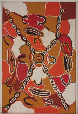 Margaret Anjullu, Iningarra, near Tanami Downs 1946 geb - Antiques and art