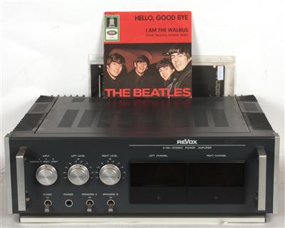 Hochleistungsendstufe Revox A740 - HiFi Klassiker und Schallplatten