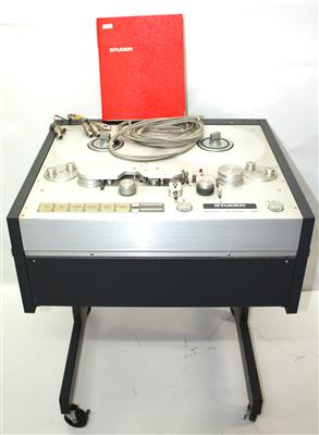 Studio-Tonbandmaschine Studer Master Recorder A80 - HiFi Klassiker und Schallplatten