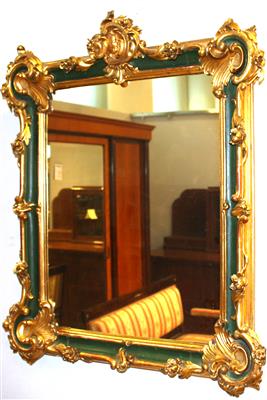 Salonspiegel im Barockstil, - Antiques and art