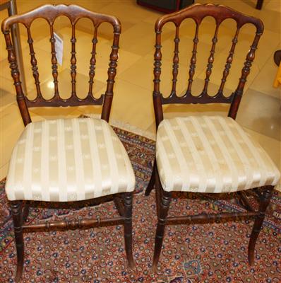 Paar Sessel, - Weihnachtsauktion Kunst, Antiquitäten u. Möbel
