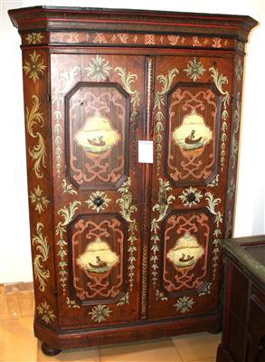 Bauernschrank, - Antiques and art