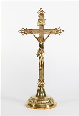 Historismus Standkruzifix - Antiques and art