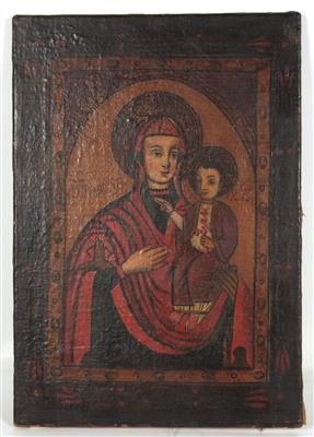 Künstler um 1800 Madonna mit Kind, - Antiques and art