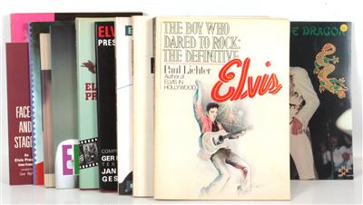 14 Fachbücher über Elvis Presley Bildbände, - Elvis Presley Memorabilien (Schallplatten, Literatur und Sammlerstücke)