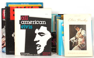 15 Fachbücher über Elvis Presley Bildbände, - Gramodeska