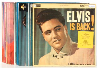 17 LP's Elvis Presley 8 x Something For Everybody, - Elvis Presley Memorabilia (discs, literature and collecting items)