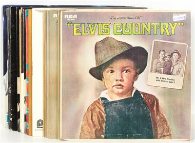 24 LP's Elvis Presley 6 x Elvis Country, - Gramodeska