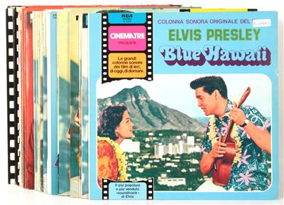 25 LP's Elvis Presley 13 x Blue Hawaii, - Elvis Presley Memorabilia (discs, literature and collecting items)