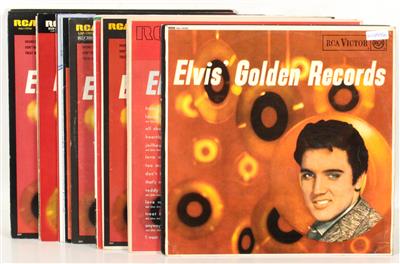 28 LP's Elvis Presley Elvis Golden Records Vol. 1, - Elvis Presley Memorabilien (Schallplatten, Literatur und Sammlerstücke)