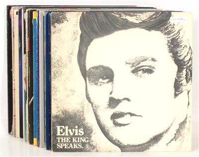 39 LP's Elvis Presley 3 x Welcome To My World, - Gramodeska