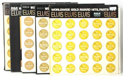 4 LP Boxen (mit je 4 LP's) Elvis - Elvis Presley Oggetti commemorativi (dischi, letteratura, oggetti da collezione)