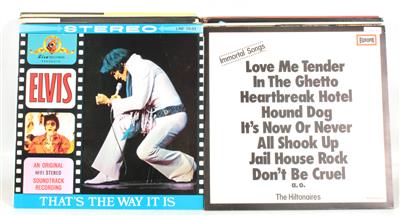 44 LP's Elvis Presley viele Neuauflagen, - Gramodeska