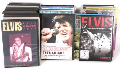 47 DVD's Elvis Presley Kinofilme, - Elvis Presley Memorabilien (Schallplatten, Literatur und Sammlerstücke)