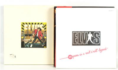 5 LP-Boxen Elvis Presley 100 Super Rocks (7 LP + 7 Poster), - Gramodeska