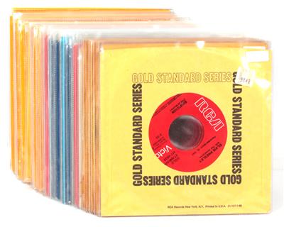 51 Singles Elvis Presley Pressungen aus USA, - Gramodeska