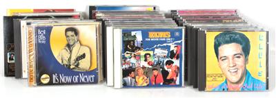 60 CD's Elvis Presley tlw. Sampler, - Elvis Presley Oggetti commemorativi (dischi, letteratura, oggetti da collezione)