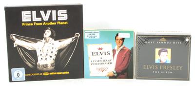 7 CD-Boxen bzw. Sammlereditionen Elvis Presley z. B. Elvis the legendary Performer, - Elvis Presley Oggetti commemorativi (dischi, letteratura, oggetti da collezione)