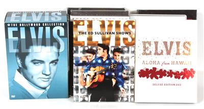 8 DVD-Boxen Elvis Presley Sammlereditionen z. B. The Ed Sullivan Shows, - Elvis Presley Oggetti commemorativi (dischi, letteratura, oggetti da collezione)