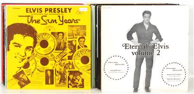 90 LP's Elvis Presley viele Neuauflagen, - Gramodeska