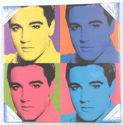 Kunstdruck auf Keilrahmen Elvis Presley, - Gramodeska