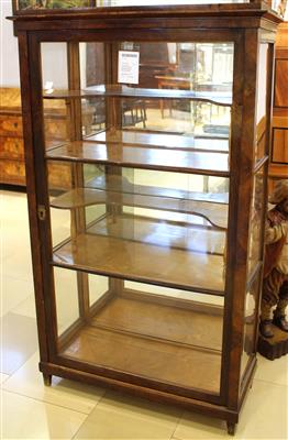 Biedermeier Vitrine 1. H.19. JH., - Umění a starožitnosti